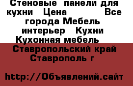 Стеновые  панели для кухни › Цена ­ 1 400 - Все города Мебель, интерьер » Кухни. Кухонная мебель   . Ставропольский край,Ставрополь г.